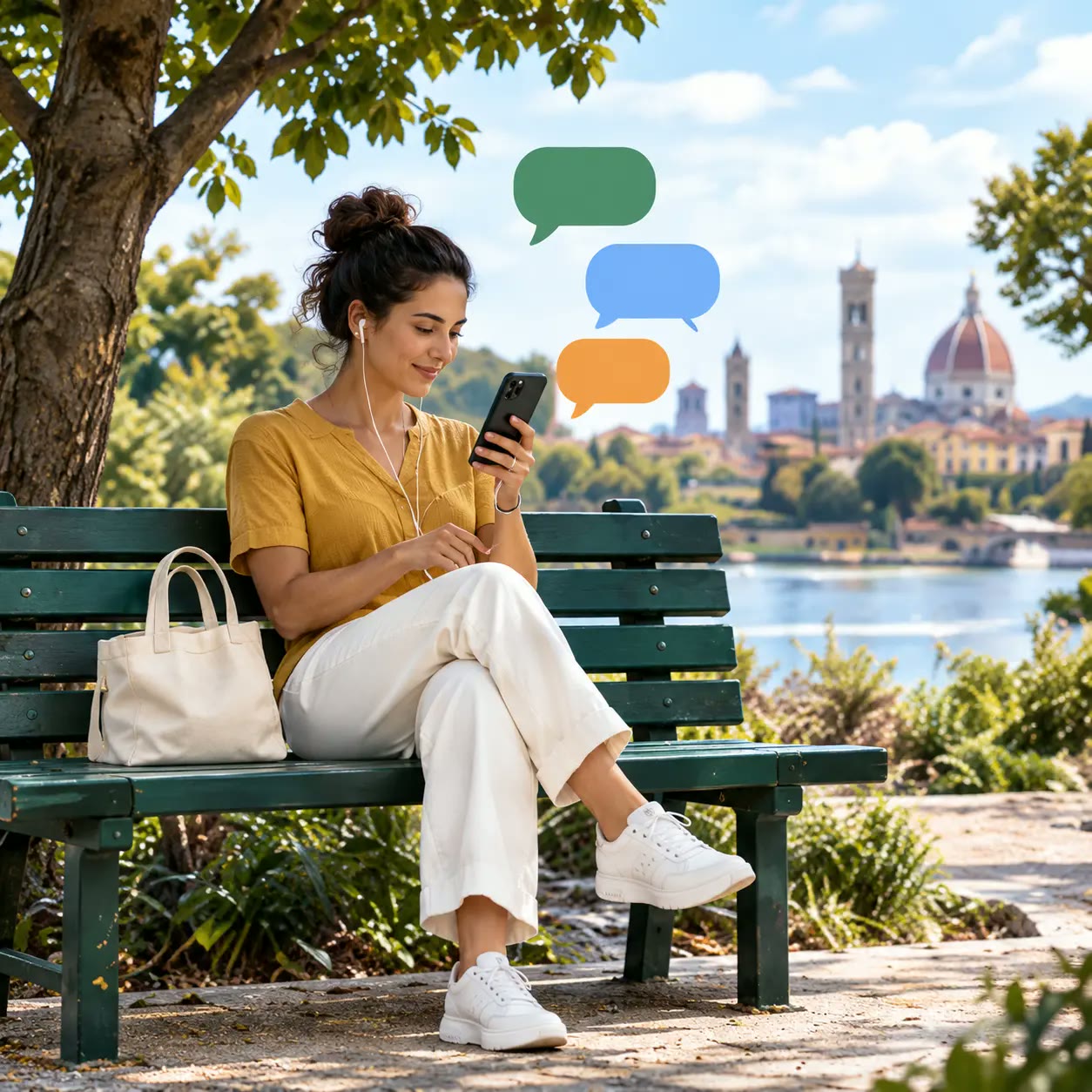 Pratica linguistica su cellulare